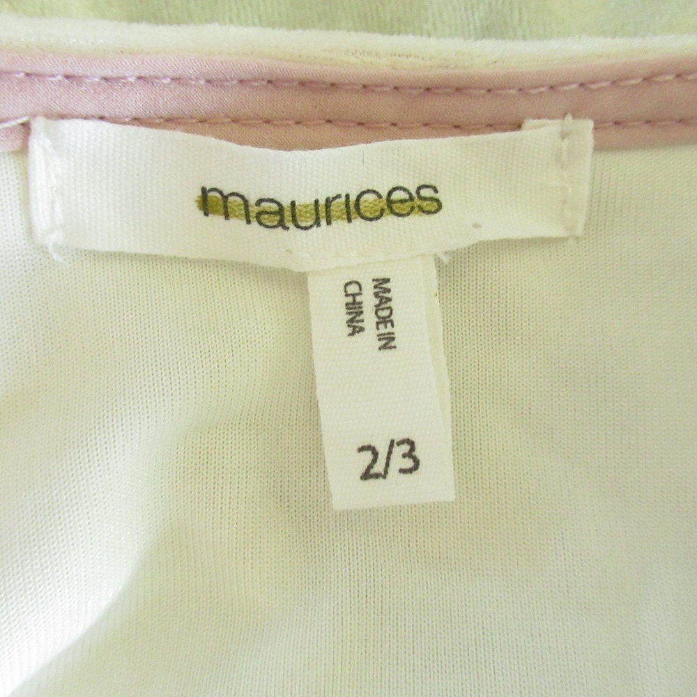 SOLD Maurices Jacket Velvet Flloral Kimono Asian - Picture 7 of 7
